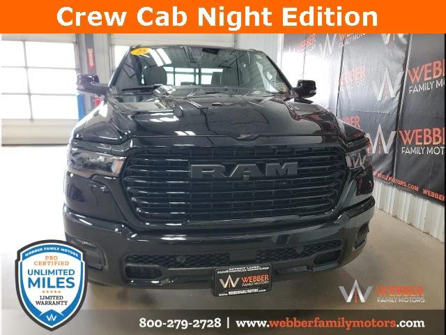 2025 RAM Ram 1500 RAM 1500 LARAMIE CREW CAB 4X4 57 BOX