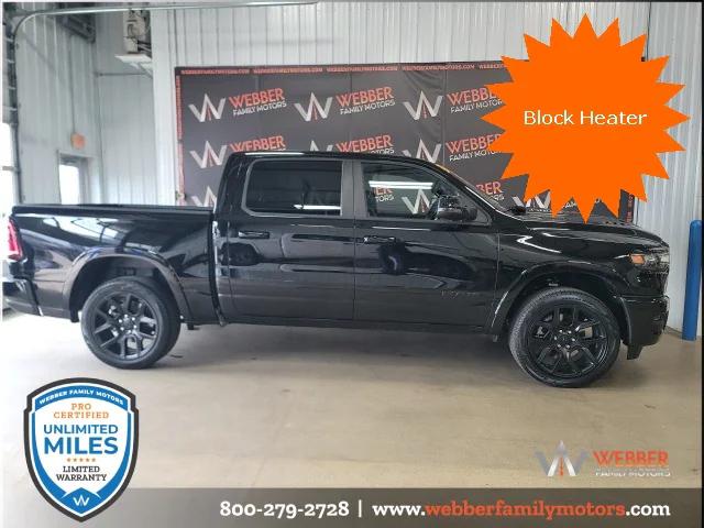 2025 RAM Ram 1500 RAM 1500 LARAMIE CREW CAB 4X4 57 BOX