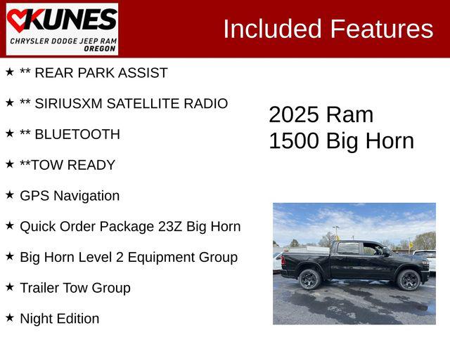 2025 RAM Ram 1500 RAM 1500 BIG HORN CREW CAB 4X4 57 BOX