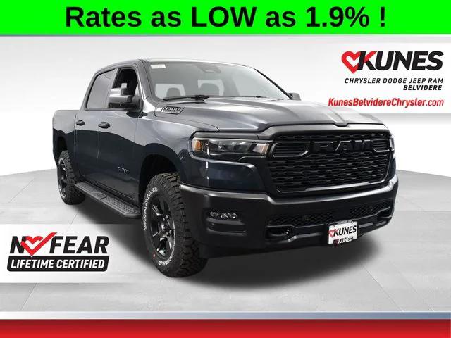2025 RAM Ram 1500 RAM 1500 WARLOCK CREW CAB 4X4 57 BOX
