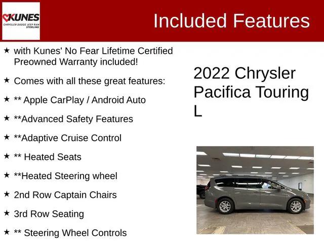 2022 Chrysler Pacifica Touring L
