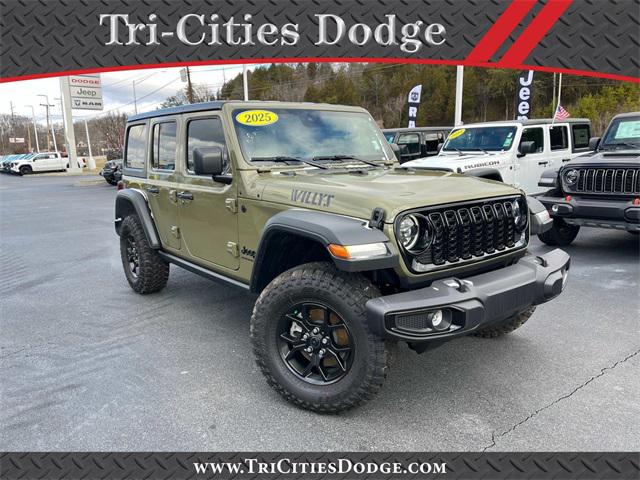 2025 Jeep Wrangler WRANGLER 4-DOOR WILLYS
