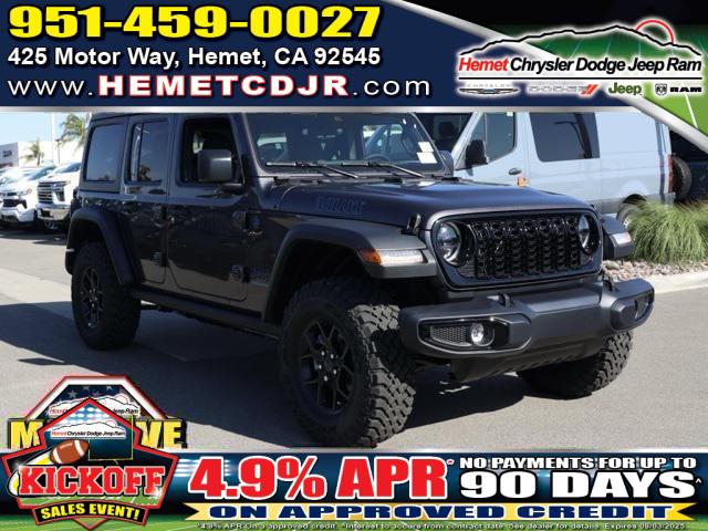 2025 Jeep Wrangler WRANGLER 4-DOOR WILLYS 4xe