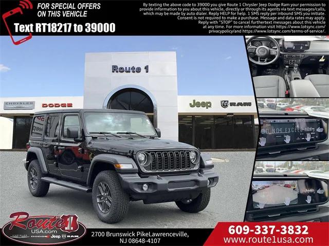 2025 Jeep Wrangler WRANGLER 4-DOOR SPORT S