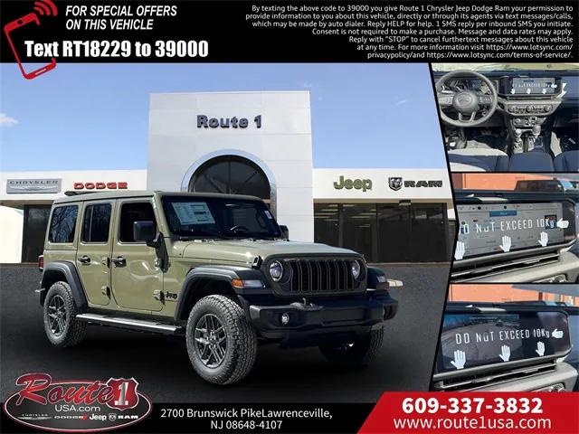 2025 Jeep Wrangler WRANGLER 4-DOOR SPORT S