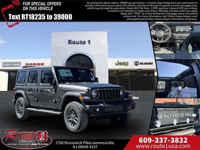 2025 Jeep Wrangler WRANGLER 4-DOOR SPORT S
