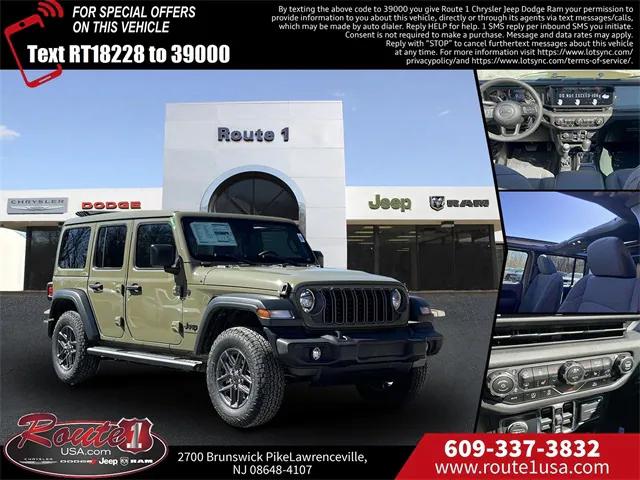 2025 Jeep Wrangler WRANGLER 4-DOOR SPORT S