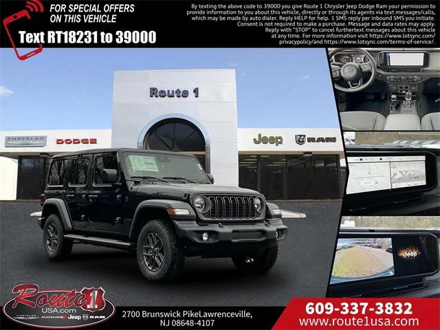 2025 Jeep Wrangler WRANGLER 4-DOOR SPORT S