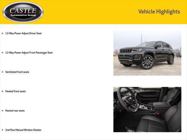 New 2025 Jeep Grand Cherokee Overland New 2025 Jeep Grand Cherokee Overland