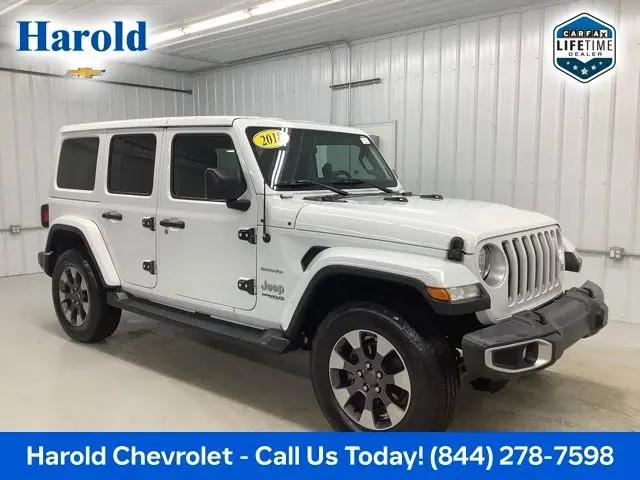 2018 Jeep Wrangler Unlimited Sahara 4x4 for sale in Angola, IN