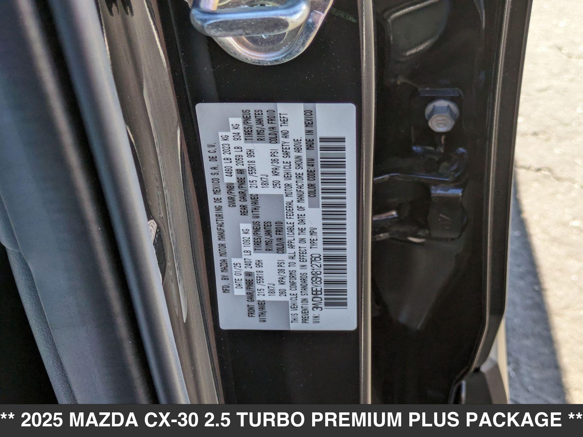 Mazda CX-30 2.5 Turbo Premium Plus i-ACTIV AWD