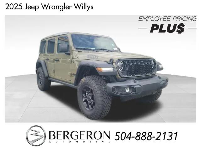 2025 Jeep Wrangler WRANGLER 4-DOOR WILLYS