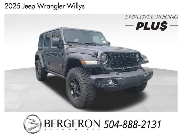 2025 Jeep Wrangler WRANGLER 4-DOOR WILLYS
