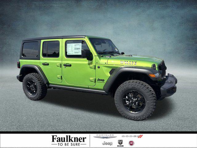 2025 Jeep Wrangler WRANGLER 4-DOOR WILLYS