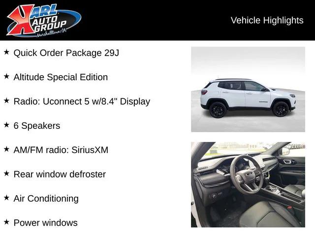 2025 Jeep Compass COMPASS LATITUDE 4X4
