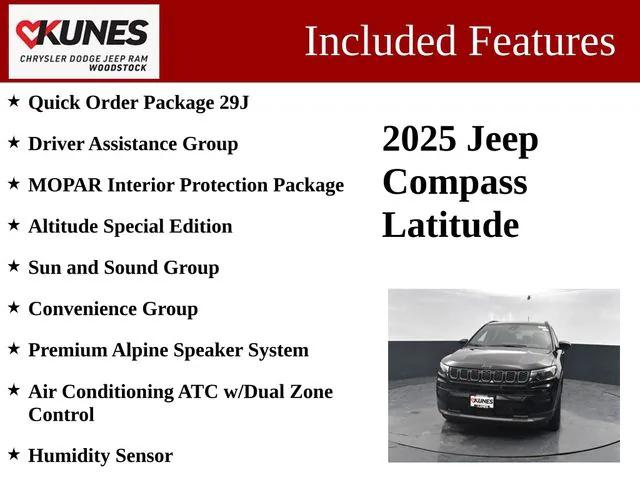 2025 Jeep Compass COMPASS LATITUDE 4X4