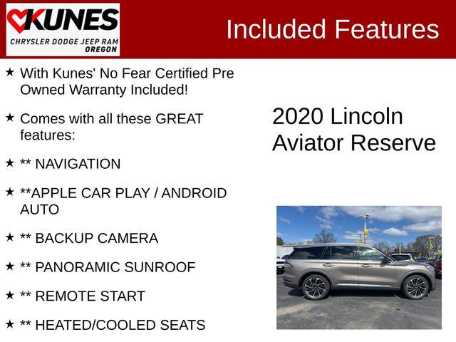 2020 Lincoln Aviator Reserve