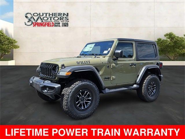 2025 Jeep Wrangler WRANGLER 2-DOOR WILLYS 2025 Jeep Wrangler WRANGLER 2-DOOR WILLYS