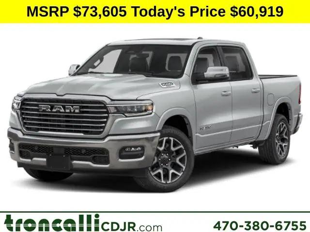 2025 RAM Ram 1500 RAM 1500 LARAMIE CREW CAB 4X4 57 BOX