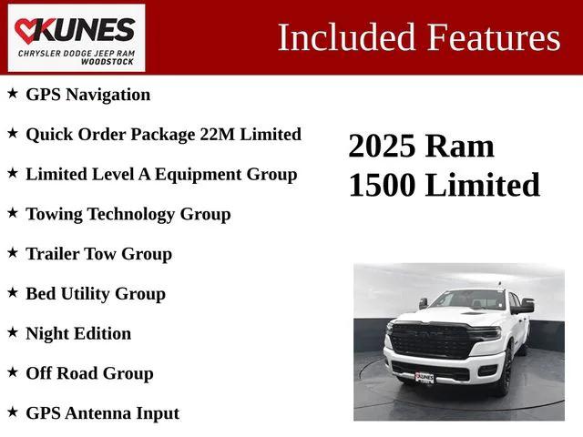 2025 RAM Ram 1500 RAM 1500 LIMITED CREW CAB 4X4 57 BOX