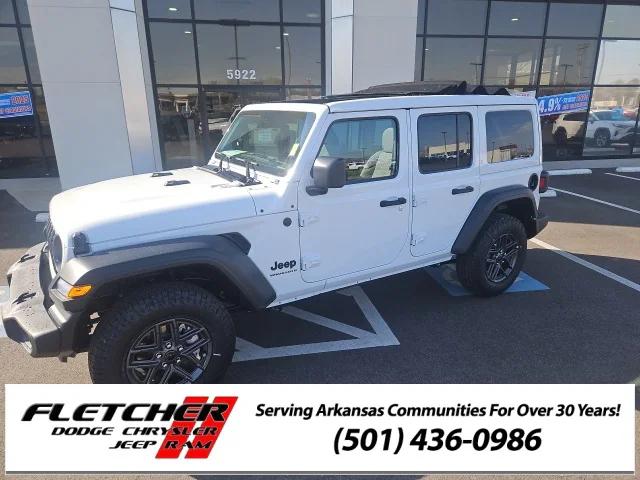 2025 Jeep Wrangler WRANGLER 4-DOOR SPORT S