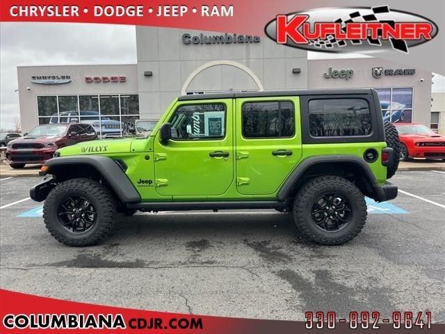 2025 Jeep Wrangler WRANGLER 4-DOOR WILLYS