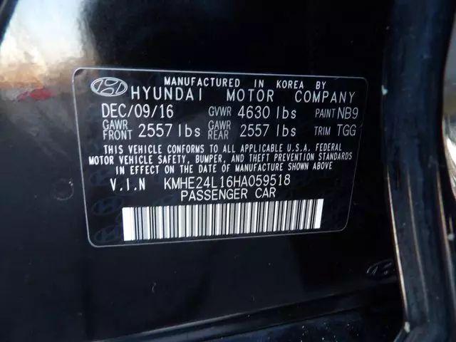 2017 Hyundai Sonata Hybrid SE