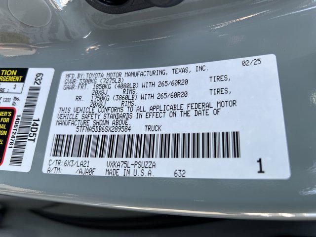 2025 Toyota Tundra Platinum