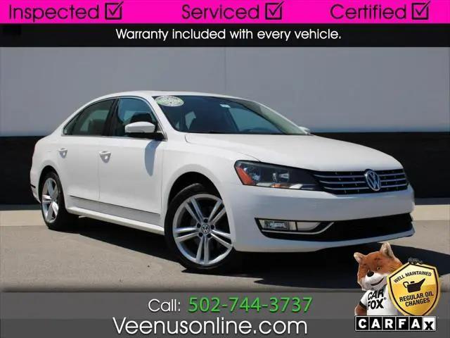 2013 Volkswagen Passat 3.6L V6 SEL Premium for sale in Louisville, KY