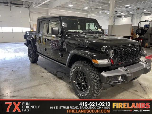 2025 Jeep Gladiator GLADIATOR WILLYS 4X4 2025 Jeep Gladiator GLADIATOR WILLYS 4X4