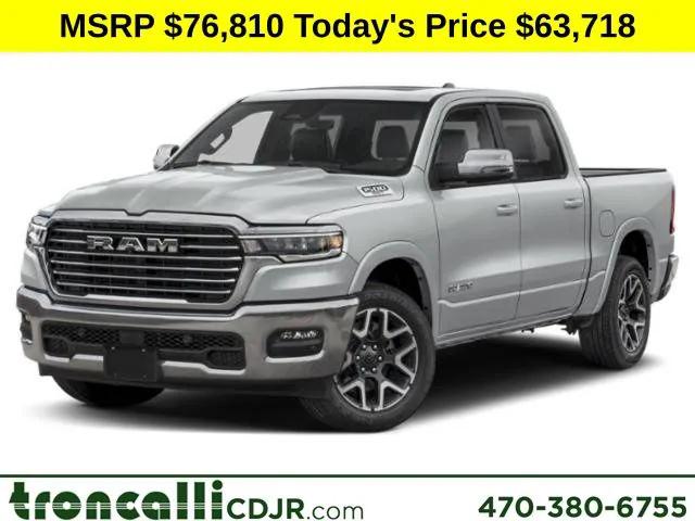 2025 RAM Ram 1500 RAM 1500 LARAMIE CREW CAB 4X4 57 BOX