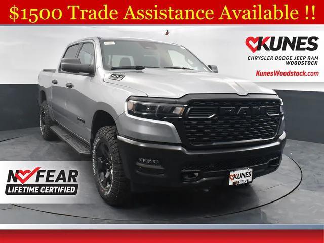 2025 RAM Ram 1500 RAM 1500 WARLOCK CREW CAB 4X4 57 BOX