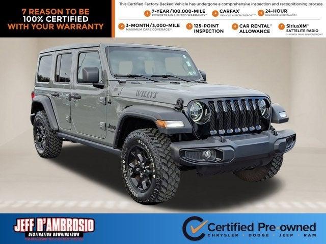 2021 Jeep Wrangler Unlimited Willys 4x4