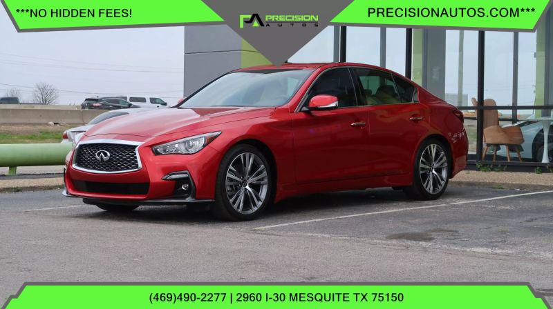 2022 INFINITI Q50 SENSORY for sale in Mesquite, TX