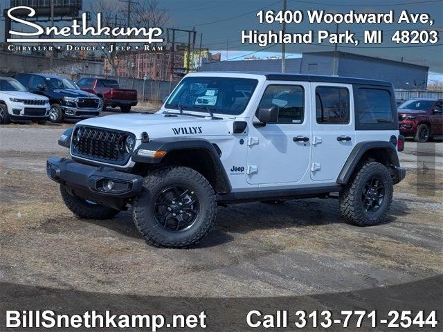 2025 Jeep Wrangler 4xe WRANGLER 4-DOOR WILLYS 4xe