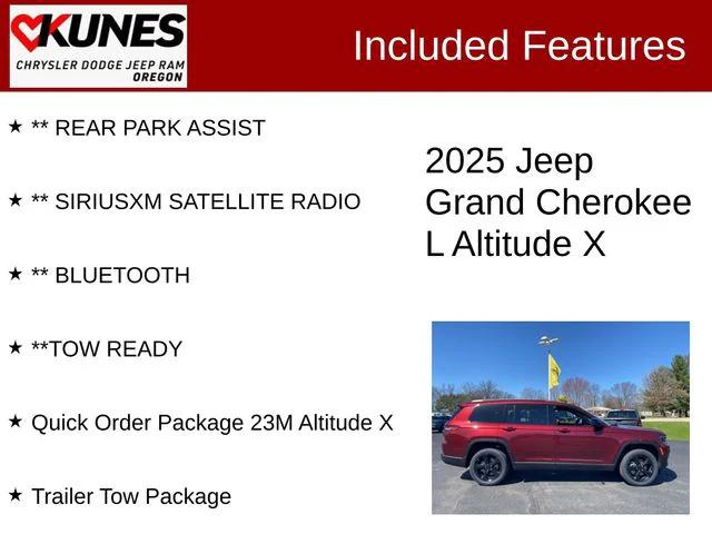 2025 Jeep Grand Cherokee GRAND CHEROKEE L ALTITUDE X 4X4