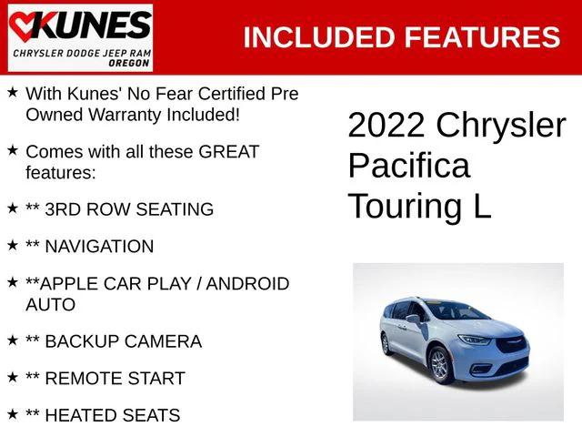 2022 Chrysler Pacifica Touring L