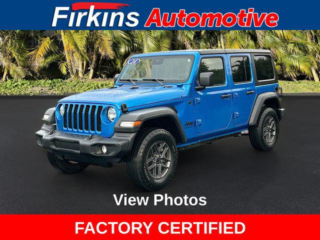 2024 Jeep Wrangler 4-Door Sport S 4x4