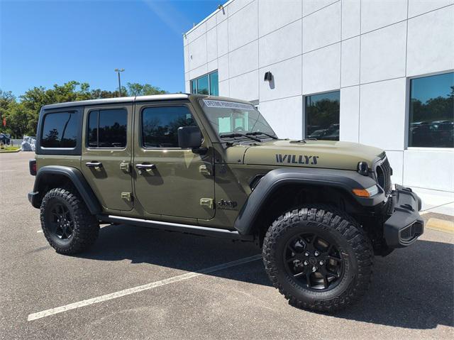 2025 Jeep Wrangler WRANGLER 4-DOOR WILLYS