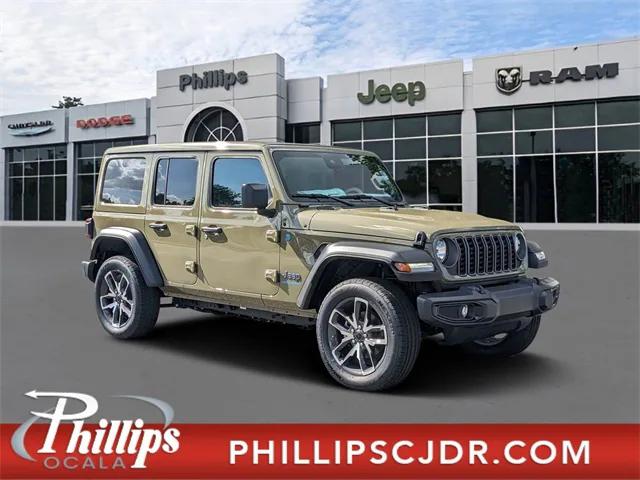 2025 Jeep Wrangler 4xe WRANGLER 4-DOOR SPORT S 4xe