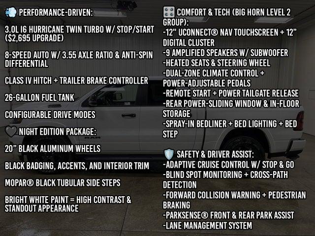 2025 RAM Ram 1500 RAM 1500 BIG HORN CREW CAB 4X4 57 BOX