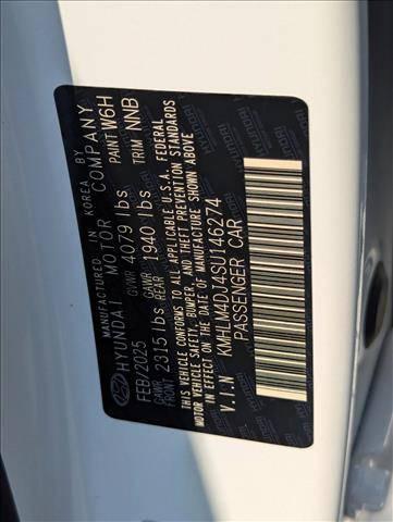 2025 Hyundai Elantra Hybrid SEL Sport