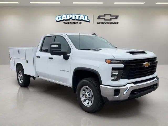 2025 Chevrolet Silverado 3500HD 4WD Double Cab Long Bed Work Truck