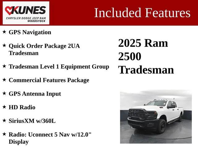 2025 RAM Ram 2500 RAM 2500 TRADESMAN CREW CAB 4X4 64 BOX