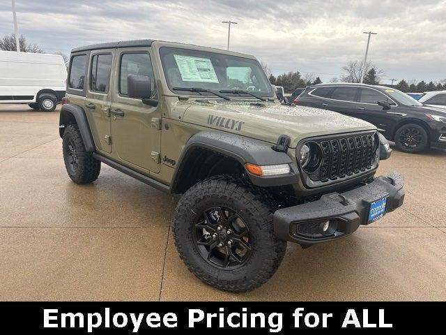 2025 Jeep Wrangler WRANGLER 4-DOOR WILLYS