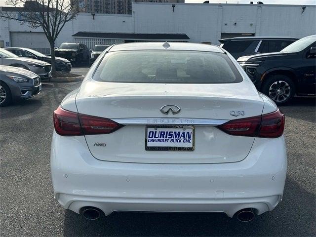 2022 INFINITI Q50 LUXE AWD