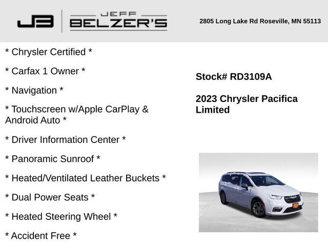 2023 Chrysler Pacifica Limited