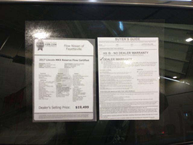 2017 Lincoln MKX Reserve