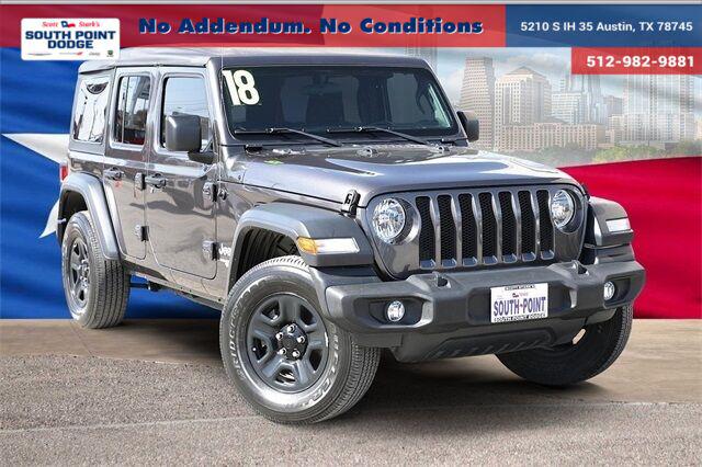 2018 Jeep Wrangler Unlimited Sport 4x4