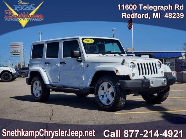 2012 Jeep Wrangler Unlimited Sahara